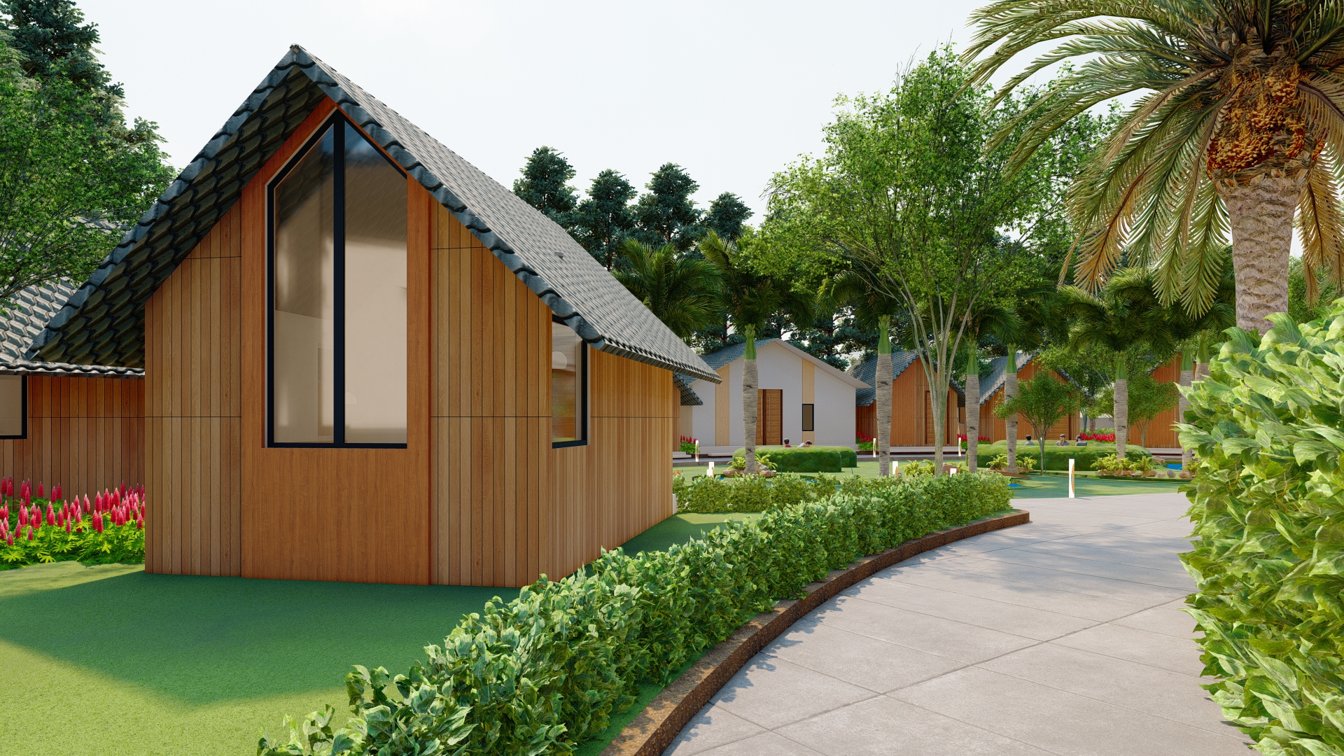 Inari Meadows outdoor venue surrounded by greenery